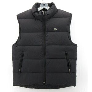 Lacoste Vest 5 Down Puffer Quilted Jacket Insulated Full Zip Large